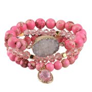 Armbandenset Roze